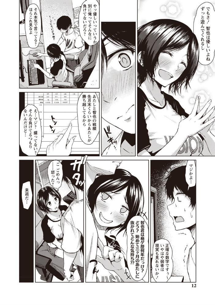 【エロ漫画】派手なギャルと巨乳美少女のフェラとパイズリで盛り上がる夜のハーレムプレイ）ｗ サンプル画像