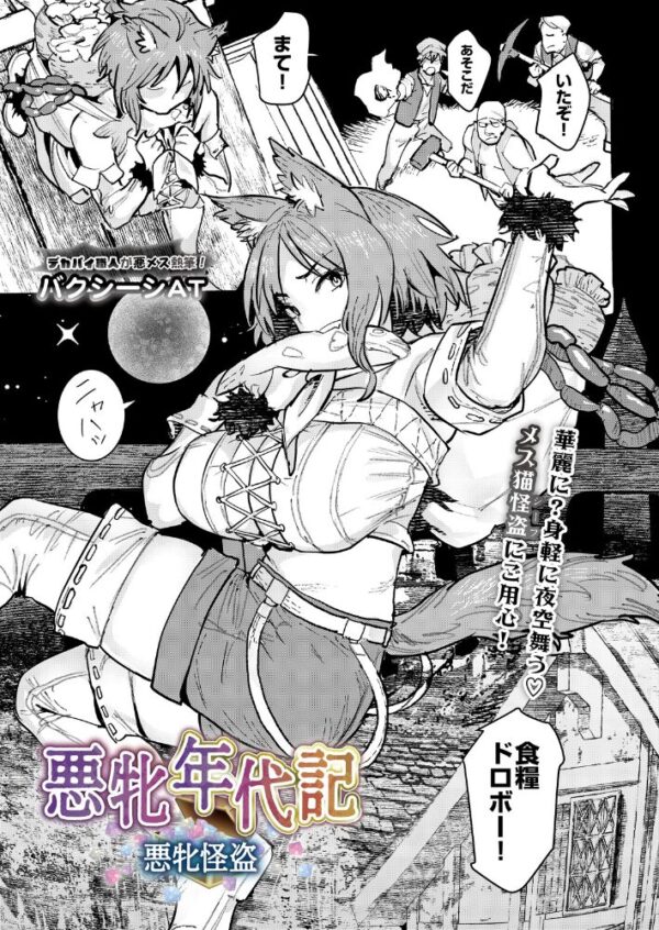 【エロ漫画】 悪牝年代記-悪牝怪盗- サンプル画像