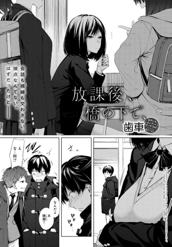 【エロ漫画】放課後の野外露出で出会った彼女と二人きりで過ごす甘い初体験 サンプル画像