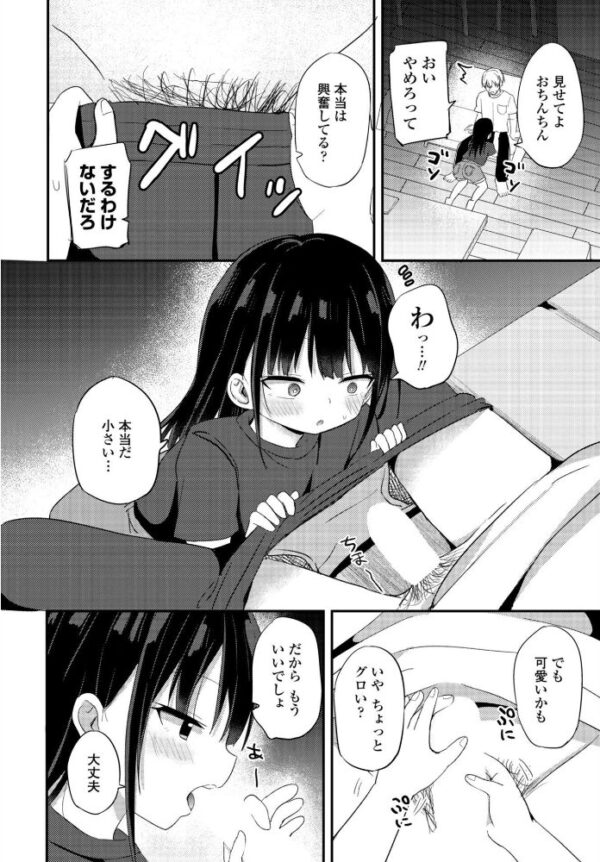 【エロ漫画】短めの美少人数キャラがフェラと中出しで戸惑いながらも優しく責める、ミニ系の彼女と特別な夜の性的嗜好【参考資料になってよ サンプル画像
