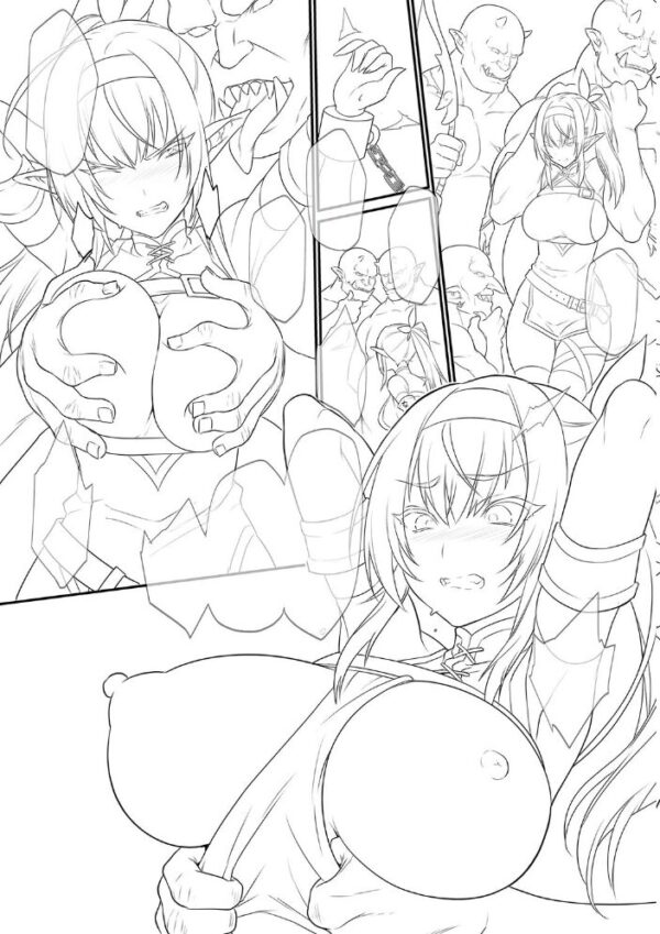 【エロ漫画】美麗な姉と妹とメイドが挑む巨乳中出しフェラとパイズリのの閨Interaction! サンプル画像