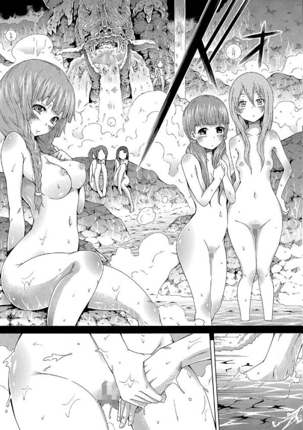 【エロ漫画】ハーレムの美少女たちと中出し尽くす夜の団欒セックスに溺れる私w サンプル画像