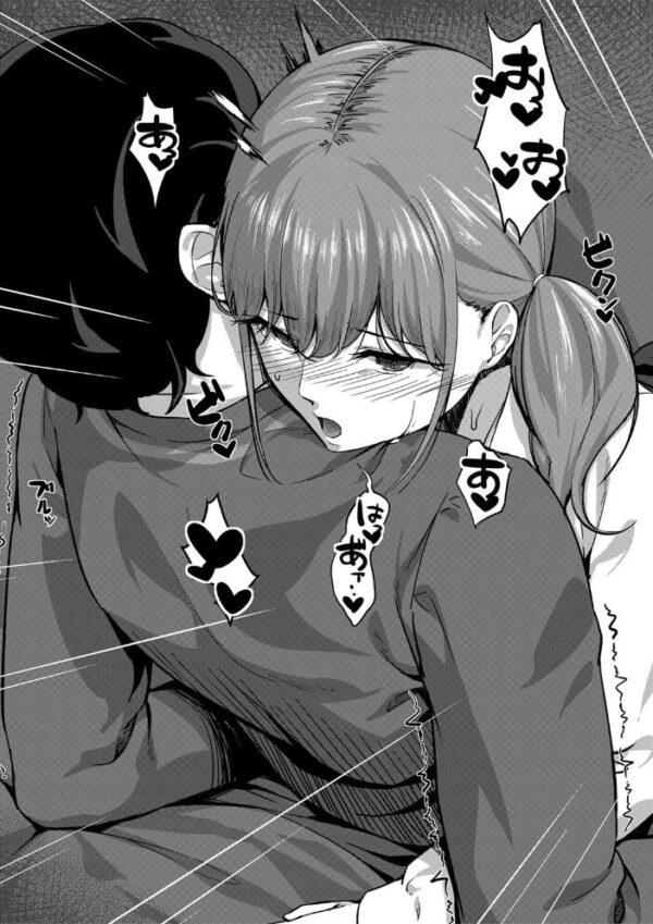 【エロ漫画】巨乳女子校生二人と手コキで迫る中出しラブホHの秘密の姦係!! サンプル画像