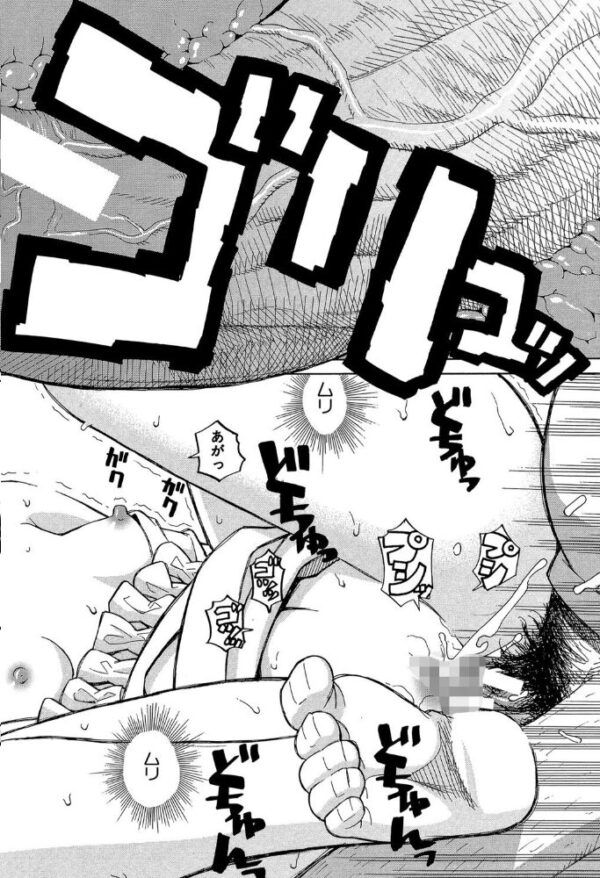 【エロ漫画】彼女の巨乳を守るべく、男たちの要求に応じる中で始まる中出しハーレムの夜ｗ サンプル画像