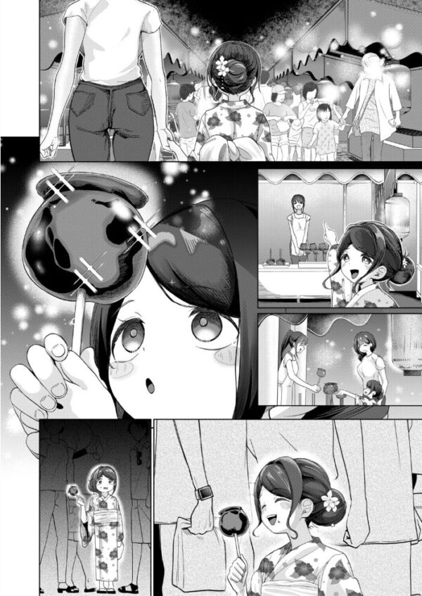 【エロ漫画】 少女お祭り注意報！（浮乳首極悶） サンプル画像
