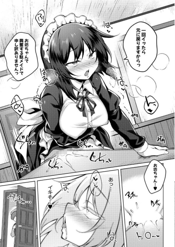 【エロ漫画】姉とメイドの寵姫関係で迫る責めと奉仕の夜、彼女の手コキと胸に中出しする日々! サンプル画像