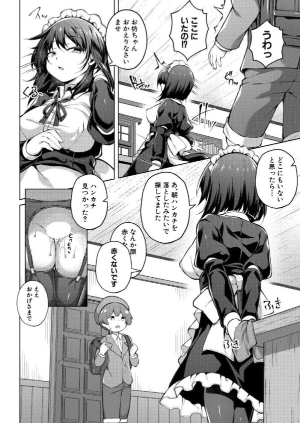 【エロ漫画】姉とメイドの寵姫関係で迫る責めと奉仕の夜、彼女の手コキと胸に中出しする日々! サンプル画像